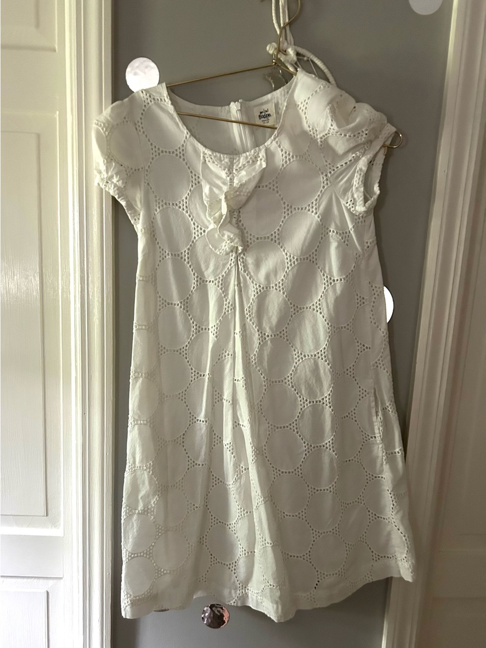Mini Boden White Dress